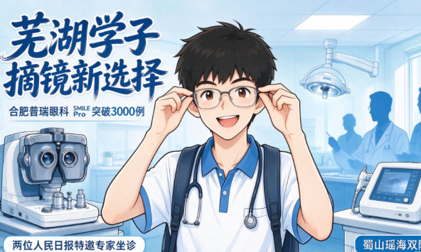 合肥普瑞眼科 SMILE Pro 突破 3000 例，专家坐诊蜀山瑶海双院区